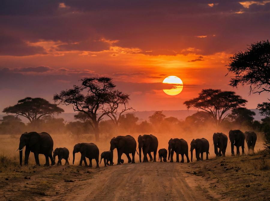 麻豆传媒非洲野生动物视频 非洲象群迁徙视频教程